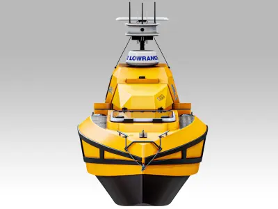 C-Worker 4 Autonomous Surface Vehicle ASV Type 2 PBR 3D model