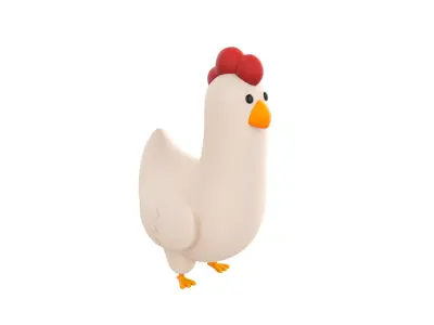 Character160 Chicken 3D model