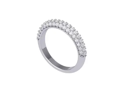 Wedding Ring  3D print model 189