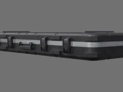 Military Case 2A Low-poly 3D model
