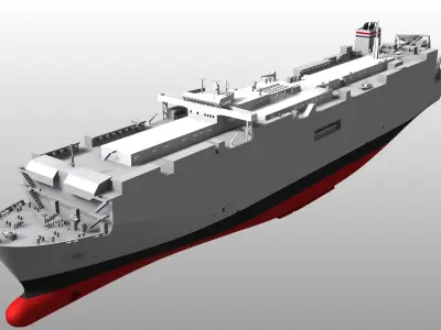 US Ready Reserve Force MV CAPE WRATH or CAPE WASHINGTON 3D print model
