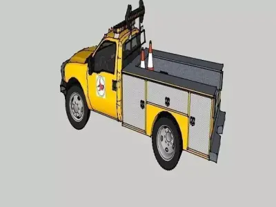 F-350 IMAP Free 3D model