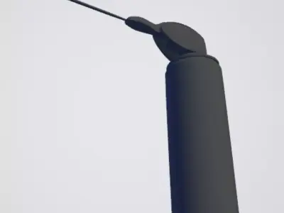 Spray with straw applicator 3D model