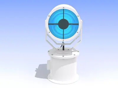 Ship Searchlight  3D model