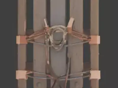Viking Wooden Sled 3D Model v01 Low-poly 3D model