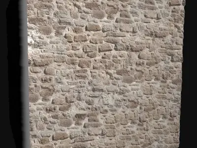 Masonry Stone Wall Texture- 3D Photorealistic Texture Texture