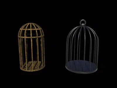 Bird cage 3D model