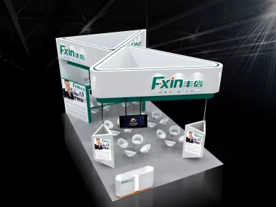 Exhibition - Area - 9X6-3DMAX2010-0109 3D model