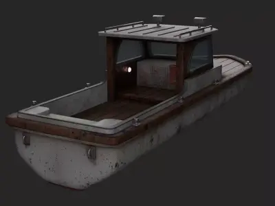  Speed Boat Free 3D model