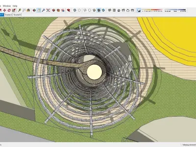 Sketchup Landscape Park 124 3D model