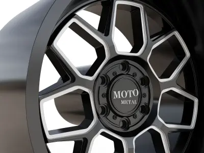 MOTO METAL BANSHEE WHEEL 3D MODEL 3D model