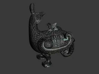 bronze vessels 3D model