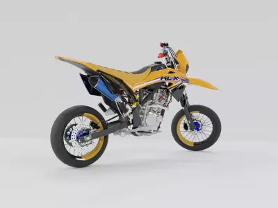 kawasaki KLX 150BF 3D model