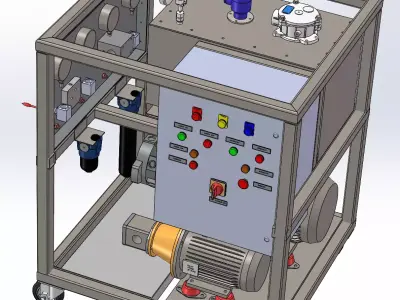 generator model 3D model