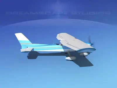 Cessna C150 Commuter V05 3D model