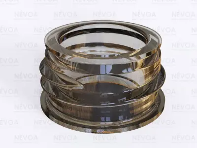 Neck finish - SP 100 - 28 - voluntary standard 3D model