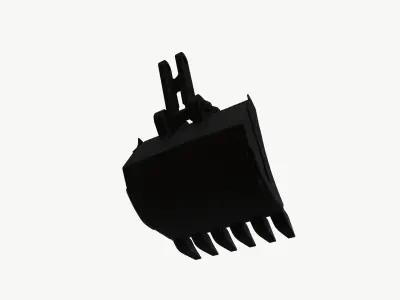 Excavator Bucket 3D model purchase