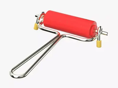 Inkssentials Inky Roller Brayer 2 25in Small 3D model