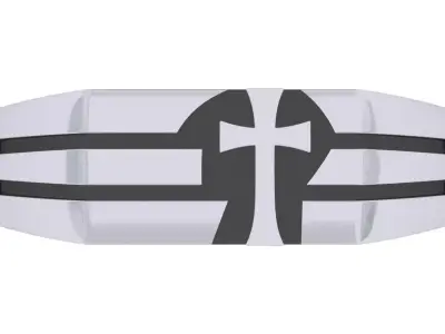 Cross Ring 3D print model