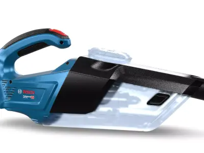 Bosch Professional 18V System cordless handheld vacuum cleaner Low-poly 3D model
