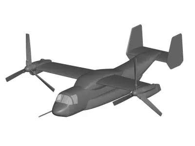 Bell Boeing V-22 3D model purchase