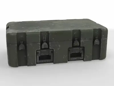 Military crate 34 3D model