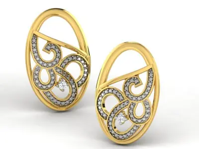 earrings  bulk 53  3dm files ready to print part 04 3D print model