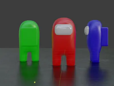 Among Us Pod Super Dramatic 3D model