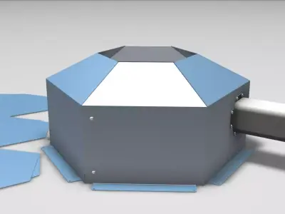 Air Duct Section Free 3D model