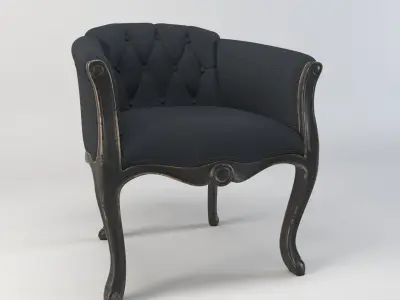 Antique Chairs 3D model