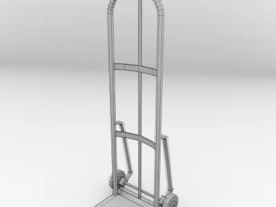 Handtruck hand truck 3D model