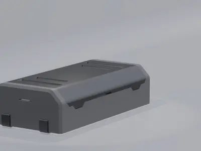 Tech Crate Free 3D model