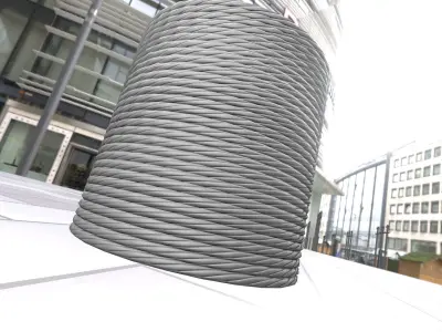 Power Cable 3 - Object 070 Low-poly 3D model