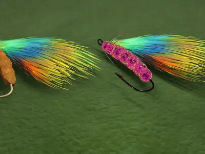 Fishing Fly 3D model