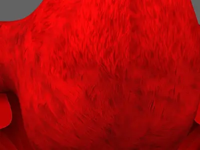 Scarlet-ibis Rigged 3D model