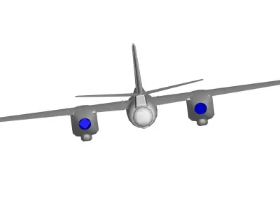 Ilyushin Il-28 3D model purchase