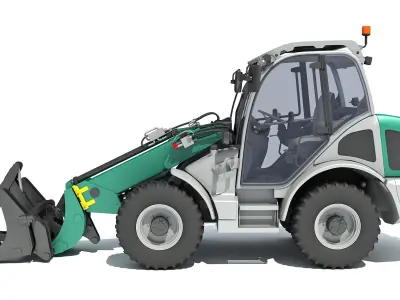 Wheel Loader 3D model