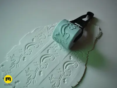 Children Day Texture Rollers Free 3D print model