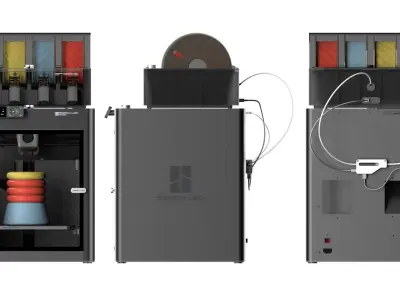 Bambu Lab P1S Combo High Detail 3D model