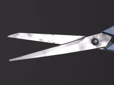 Scissors Vol1 Low-poly 3D model