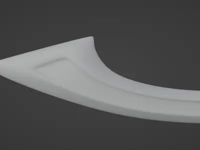 Sword - Egyptian Khopesh Low-poly 3D model
