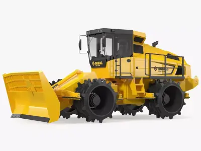 Bomag BC 473 RB5 Refuse Compactor 3D model