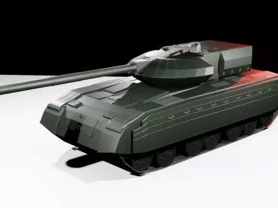 Military equipment 3D model
