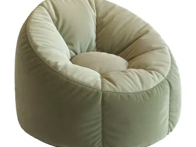 Bean Bag Chair 3D model purchase