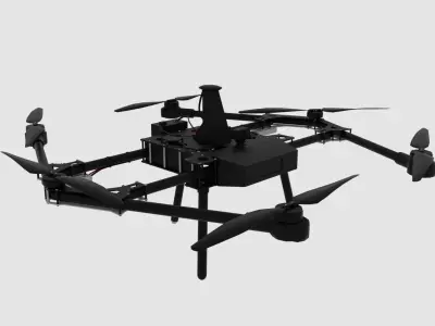 black Drone1 3D model