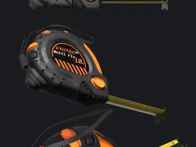 Roulette DniproM Low-poly 3D model