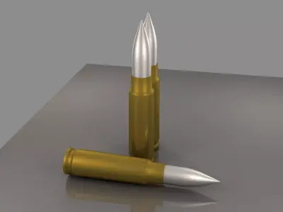 Bullets 3D model get