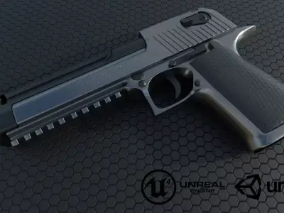 Desert Eagle 50AE 3D model