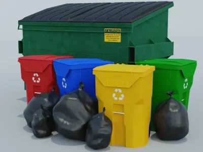 Urban Trash can Pack