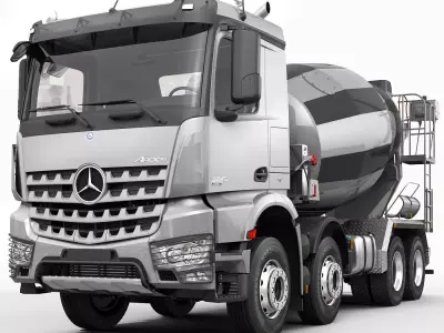 Mercedes Arocs Mixer 3D model